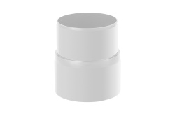 Муфта трубы, ПВХ, серия Стандарт, цвет Белый