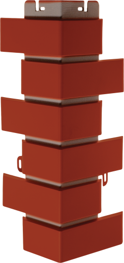 НАРУЖНЫЙ УГОЛ КИРПИЧ КЛИНКЕРНЫЙ, ЦВЕТ ТЕРРАКОТОВЫЙ