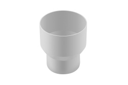 Муфта трубы, ПВХ, серия Стандарт, цвет Белый