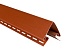 Планка "наружный угол", 3м, цвет Кирпичный