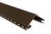 Планка "наружный угол" орех тёмный Т-12 - 3,00м "ВН"